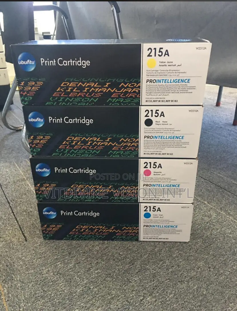Ubuntu /Hp 215a Toner Cartridge Mfp183,182,M155
