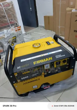 Firman Ac6000e2 3.5kva Power Generator
