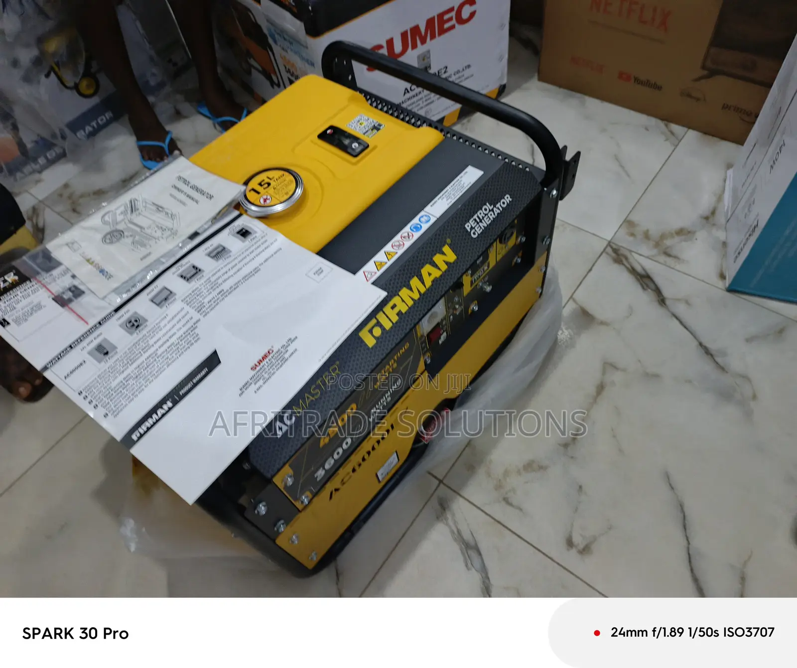 Firman Ac6000e2 Generator 4.5kva – Portable Durable