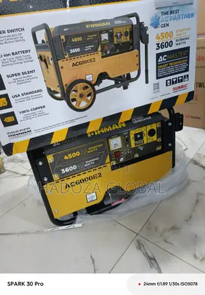 Firman Generator 3.5kva Key Start Model Ac6000e2