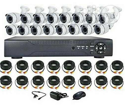 16 Channel Cameras Kit - AHD Wired - Remote View