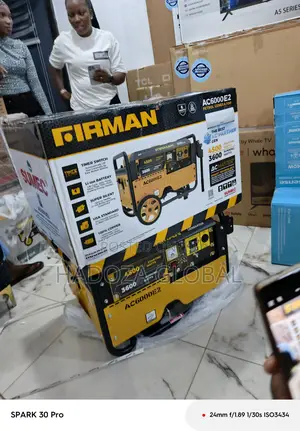 Firman 3.5kva Engine Generator – Model Ac6000e2