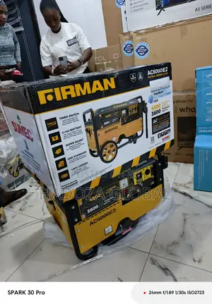 Firman 3.5kva Engine Generator – Model Ac6000e2