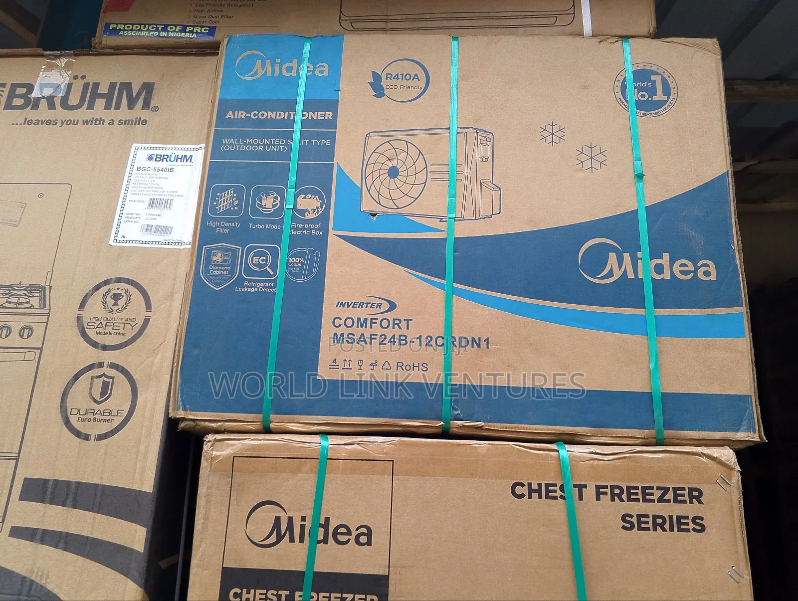 Midea 1.5hp Air Conditioner Split Unit.