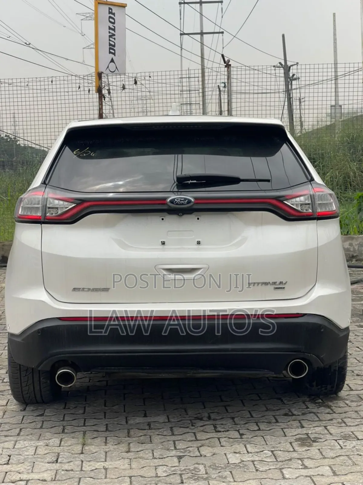 Ford Edge Titanium 4dr AWD (2.0L 4cyl 6A) 2016 White