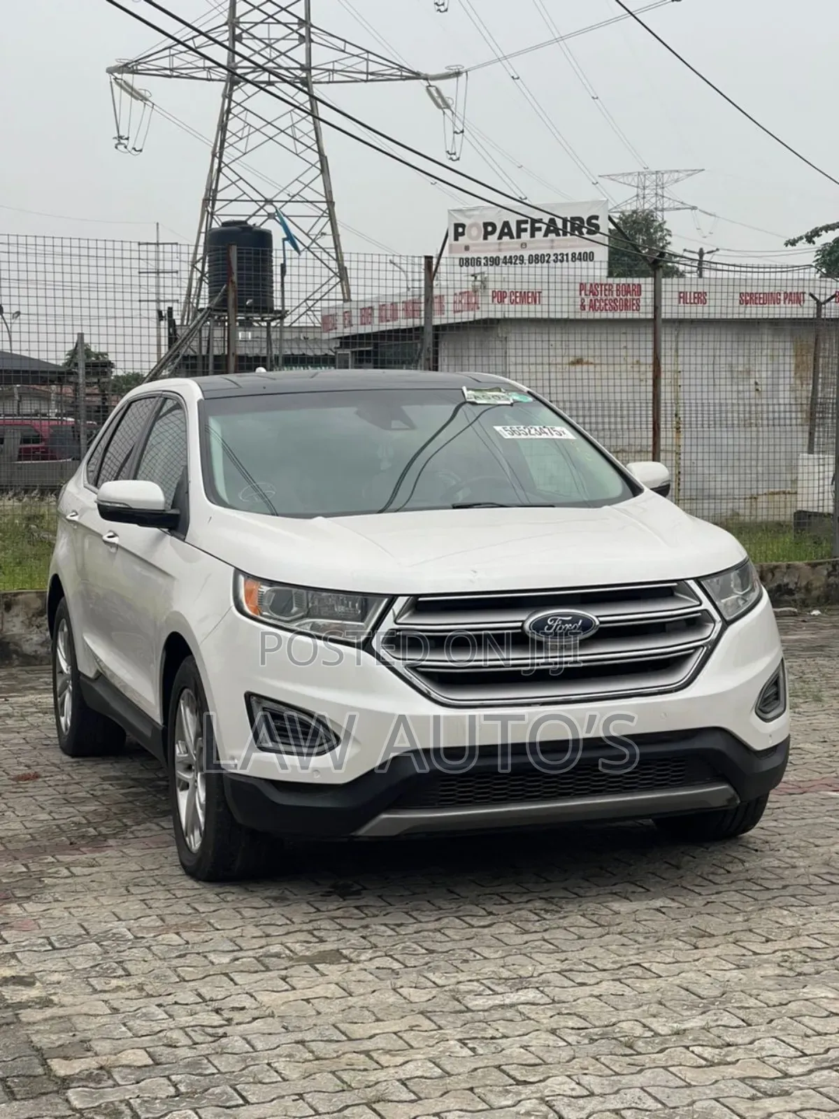 Ford Edge Titanium 4dr AWD (2.0L 4cyl 6A) 2016 White