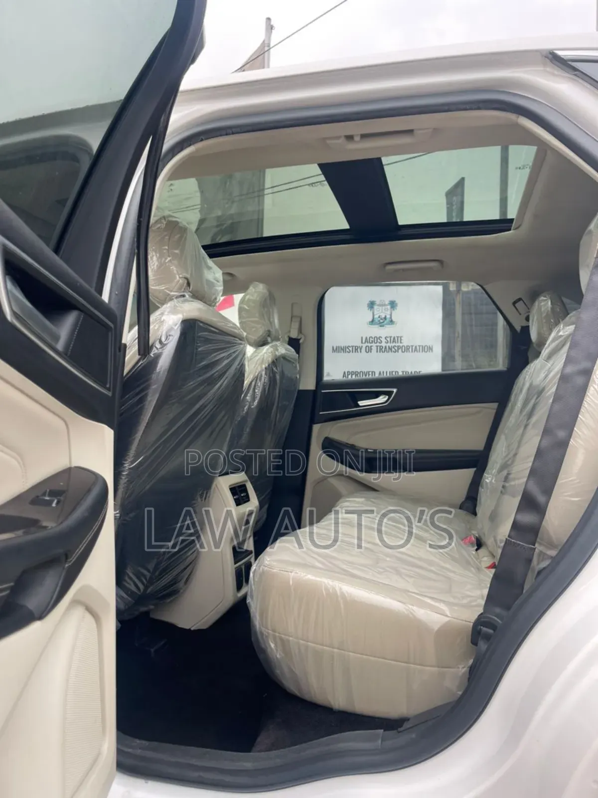 Ford Edge Titanium 4dr AWD (2.0L 4cyl 6A) 2016 White