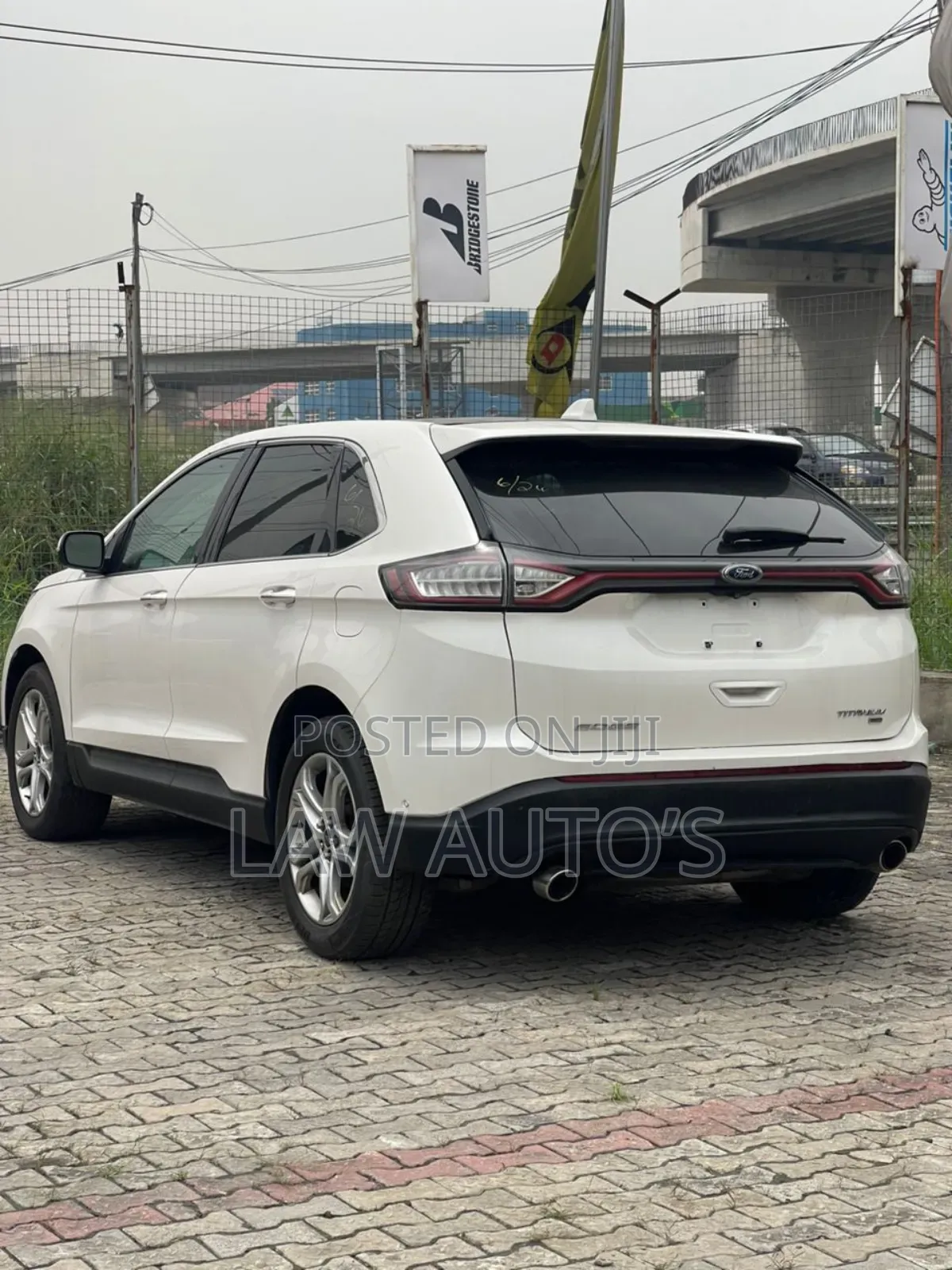 Ford Edge Titanium 4dr AWD (2.0L 4cyl 6A) 2016 White