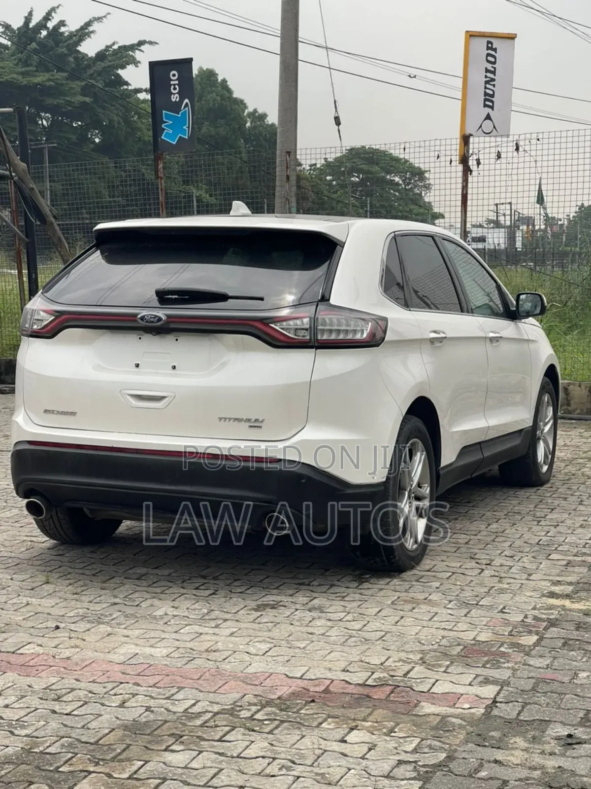 Ford Edge Titanium 4dr AWD (2.0L 4cyl 6A) 2016 White