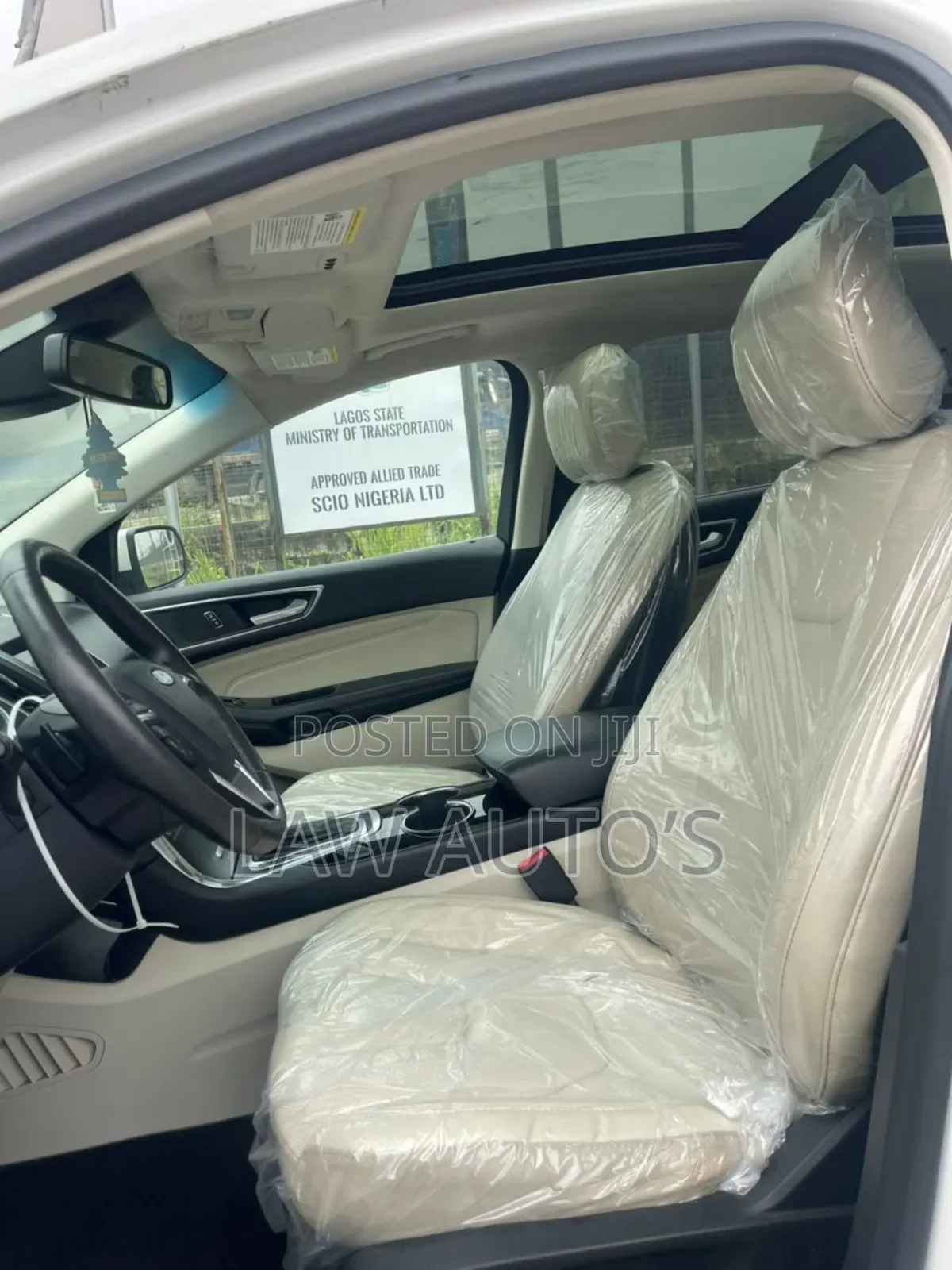 Ford Edge Titanium 4dr AWD (2.0L 4cyl 6A) 2016 White