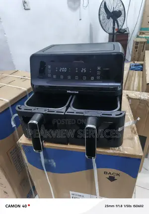 Hisense Dual Basket 8l Air Fryer H08afbk2s1 – Quick Smart