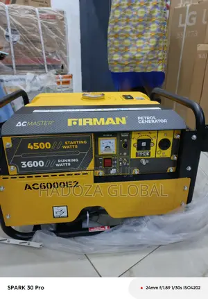 Firman 3.5kva Silent Type Generator (Ac6000e2)