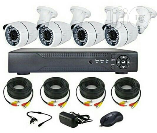 4 Channels CCTV KIT Night Vision (Ahd) With Remote View