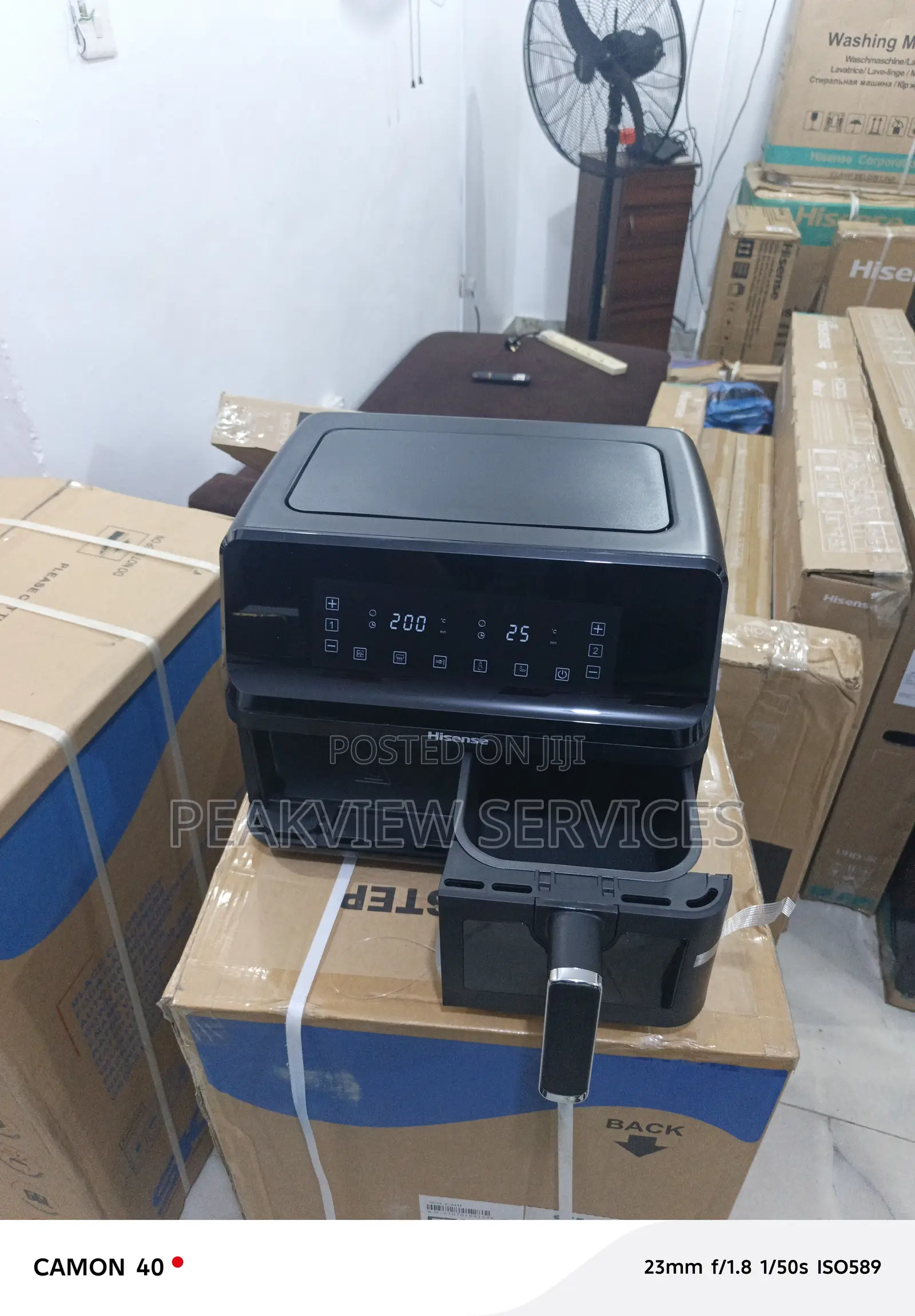 Hisense 8l H08afbk2s1 Dual Compartment Fryer – Smart Efficient