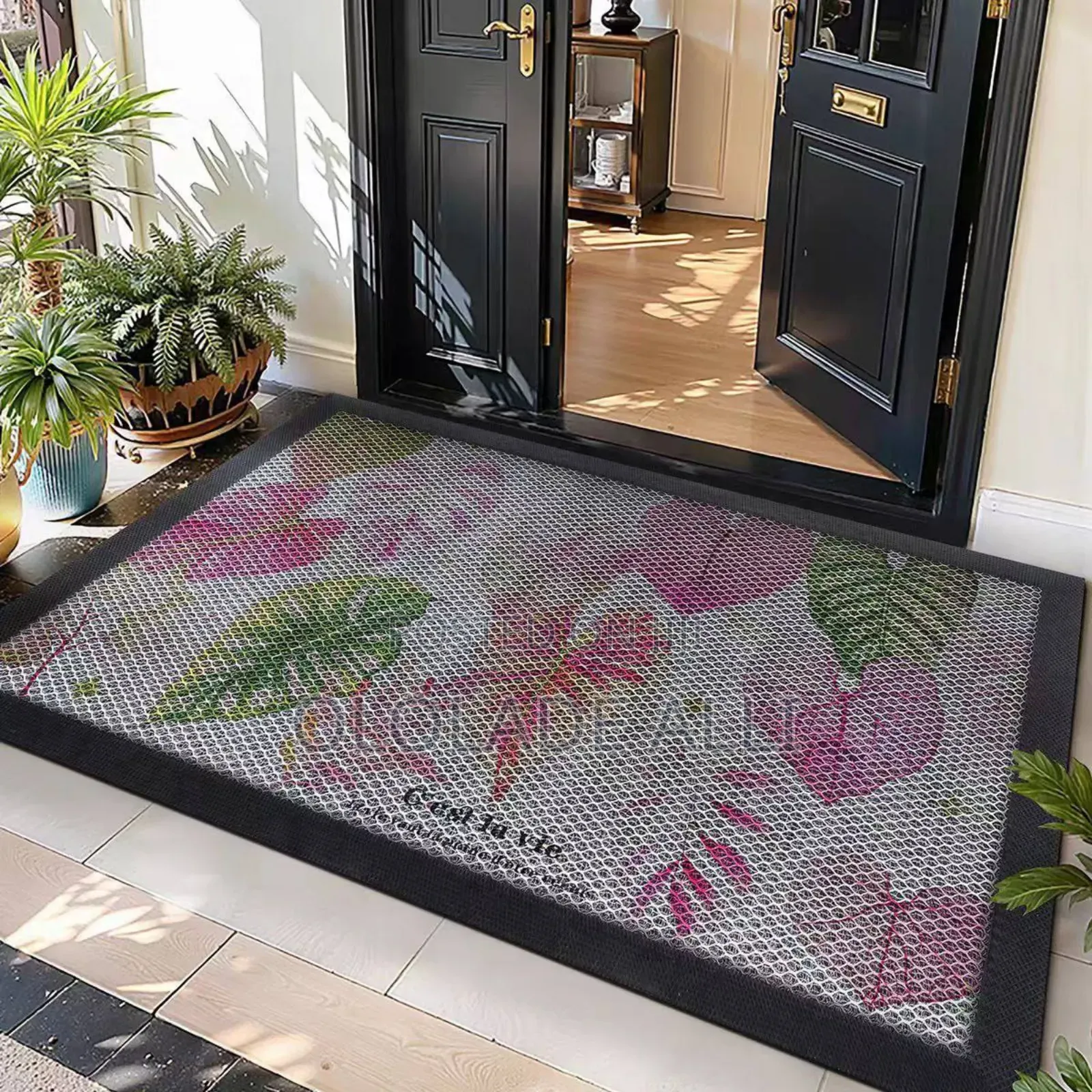 Tpe Elastic Nylon Coil Doormat