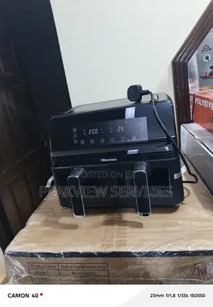 Hisense H08afbk2s1 8l Dual Air Fryer – New Generation Cooking