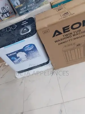 Aeon Twin Tub Washing Machine 7kg – Clean Made Simple