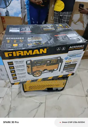 Ac6000e2 Firman Key Start Power Generator