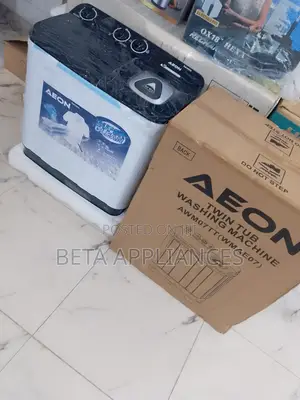 Efficient Aeon 7kg Twin Tub Wash and Spin Combo