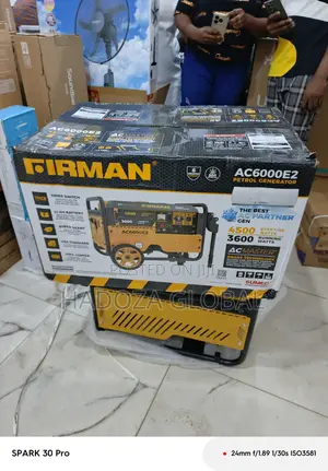 3.5kva Firman Gasoline Engine Generator Ac6000e2