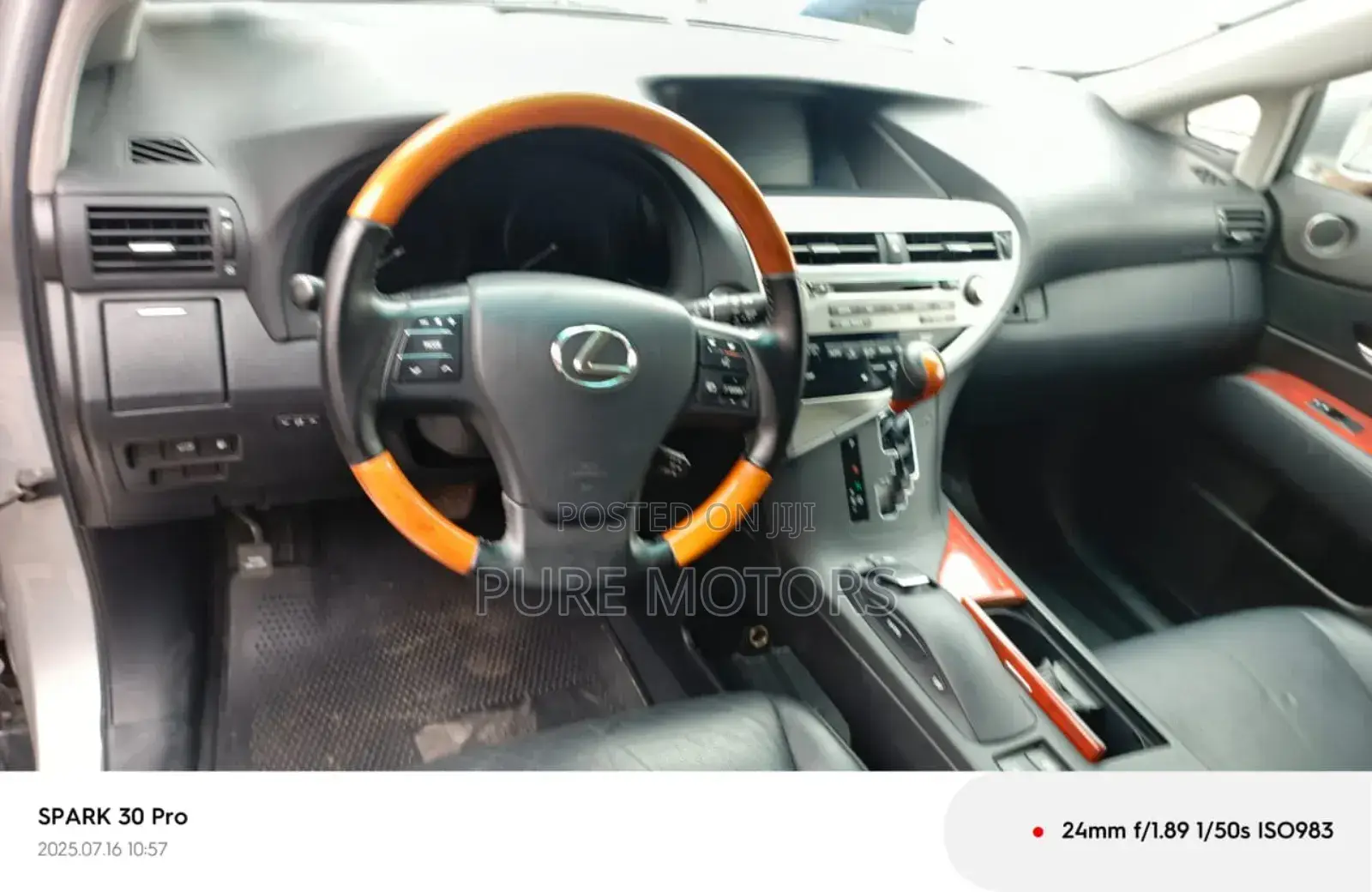Lexus RX 350 2012 Silver