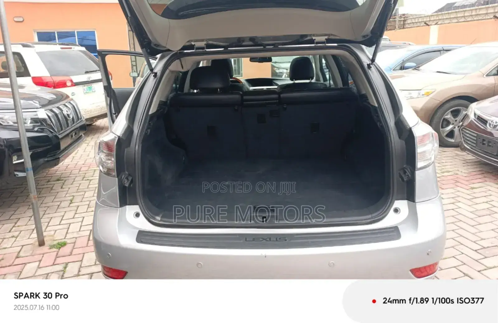 Lexus RX 350 2012 Silver