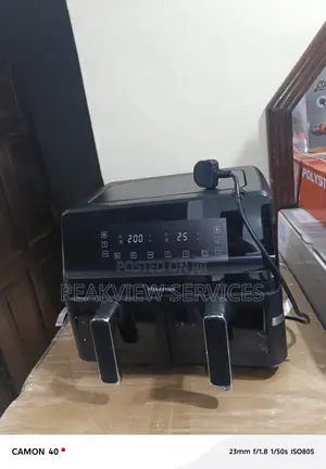 Hisense 8l Air Fryer H08afbk2s1 – Dual Heating Technology