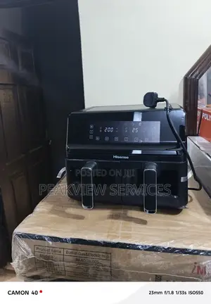 Hisense 8l Dual Fryer H08afbk2s1 – Modern Kitchen Appliance