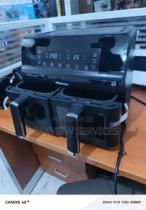 Hisense H08afbk2s1 Dual Basket 8l Air Fryer – Oil-Free Perfection