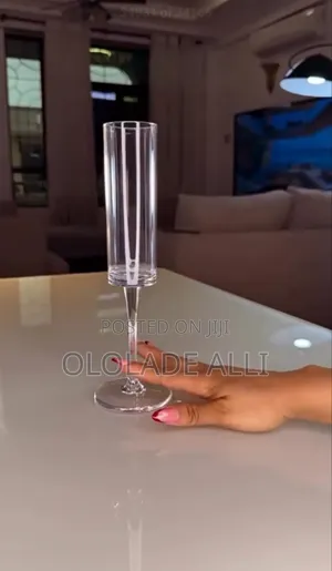 Acrylic Champagne Cup 6pcs