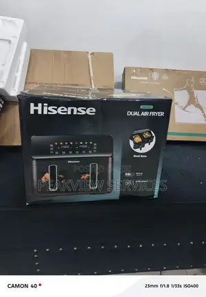 Hisense 8l Dual Air Fryer H08afbk2s1 – Cook With Less Oil