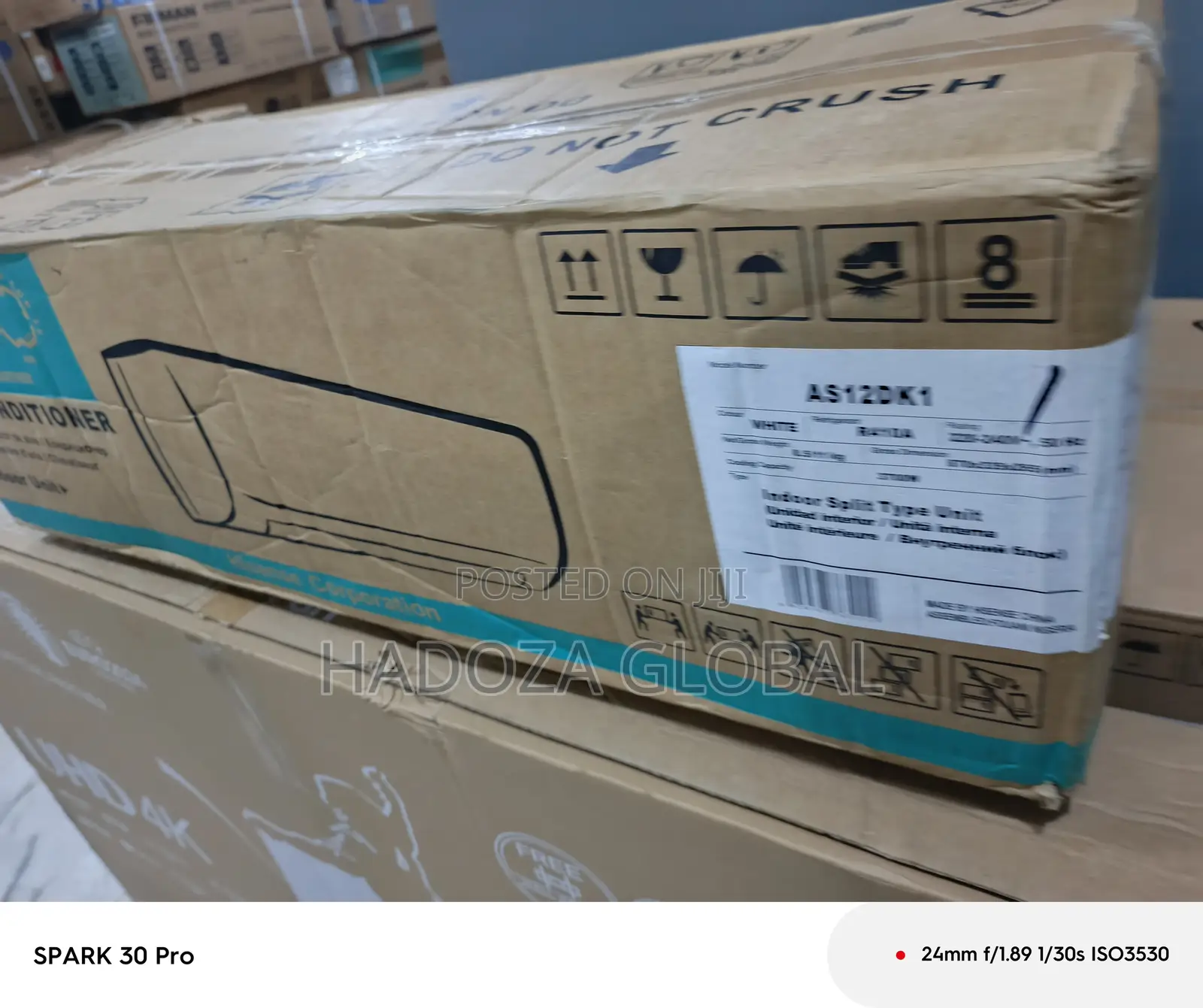 Hisense Inverter AC 1.5hp Split – Model As12dk1