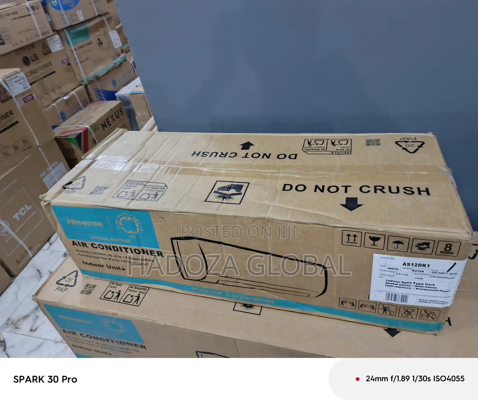 1.5hp Hisense Inverter Split System – As12dk1