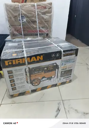 Firman 3.5kva Ac6000e2 Power Generator, Compact Frame