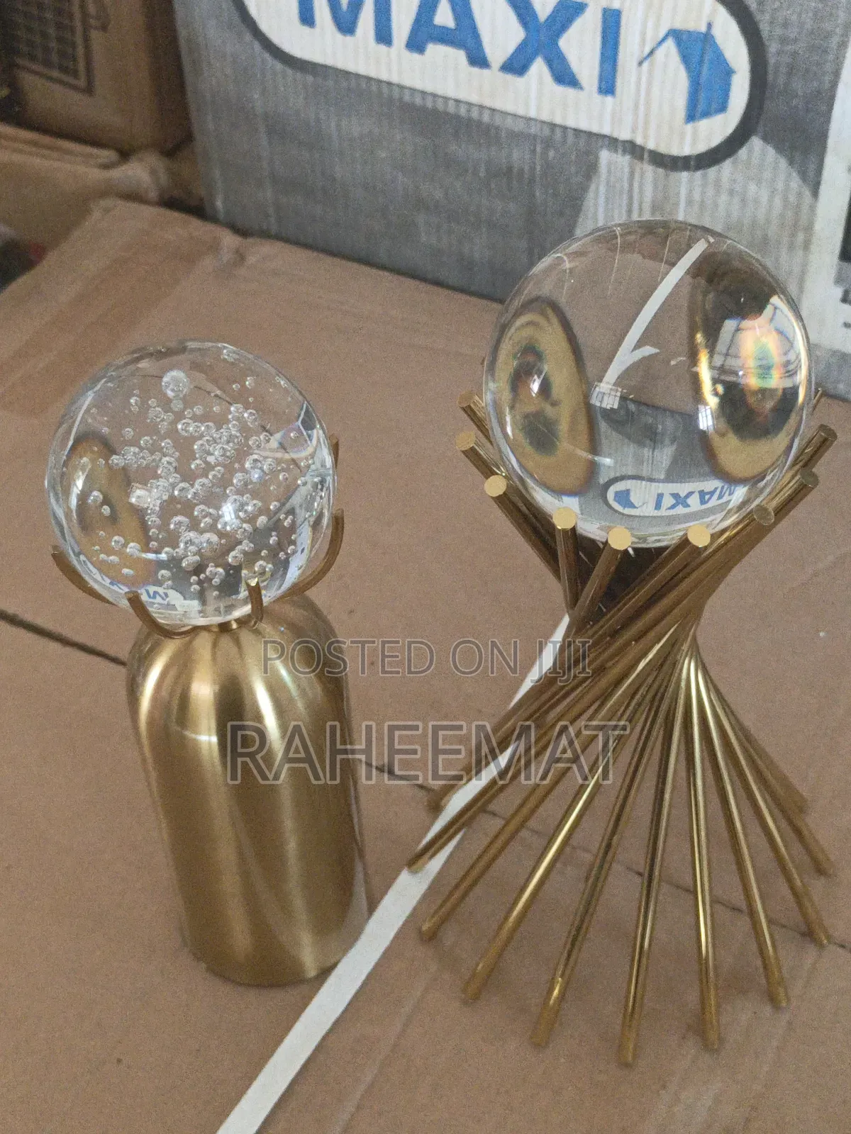Stylish Gold Figurine