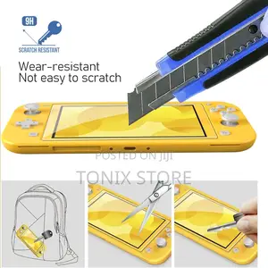 2-Piece Tempered Glass Screen Protector for Nintendo Switch Lite Hd