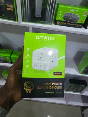 Oraimo Powerhub C 6-in-1 Power Expansion Cube (Ows-U342)
