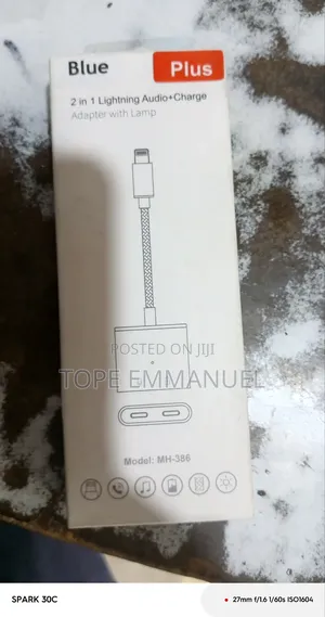 2 in 1 Lightning to Audio + Charger
