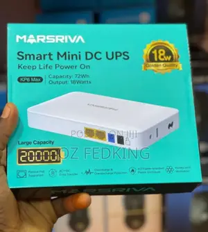Marsriva Smart Mini Dc Ups 18 Watts 20000mah