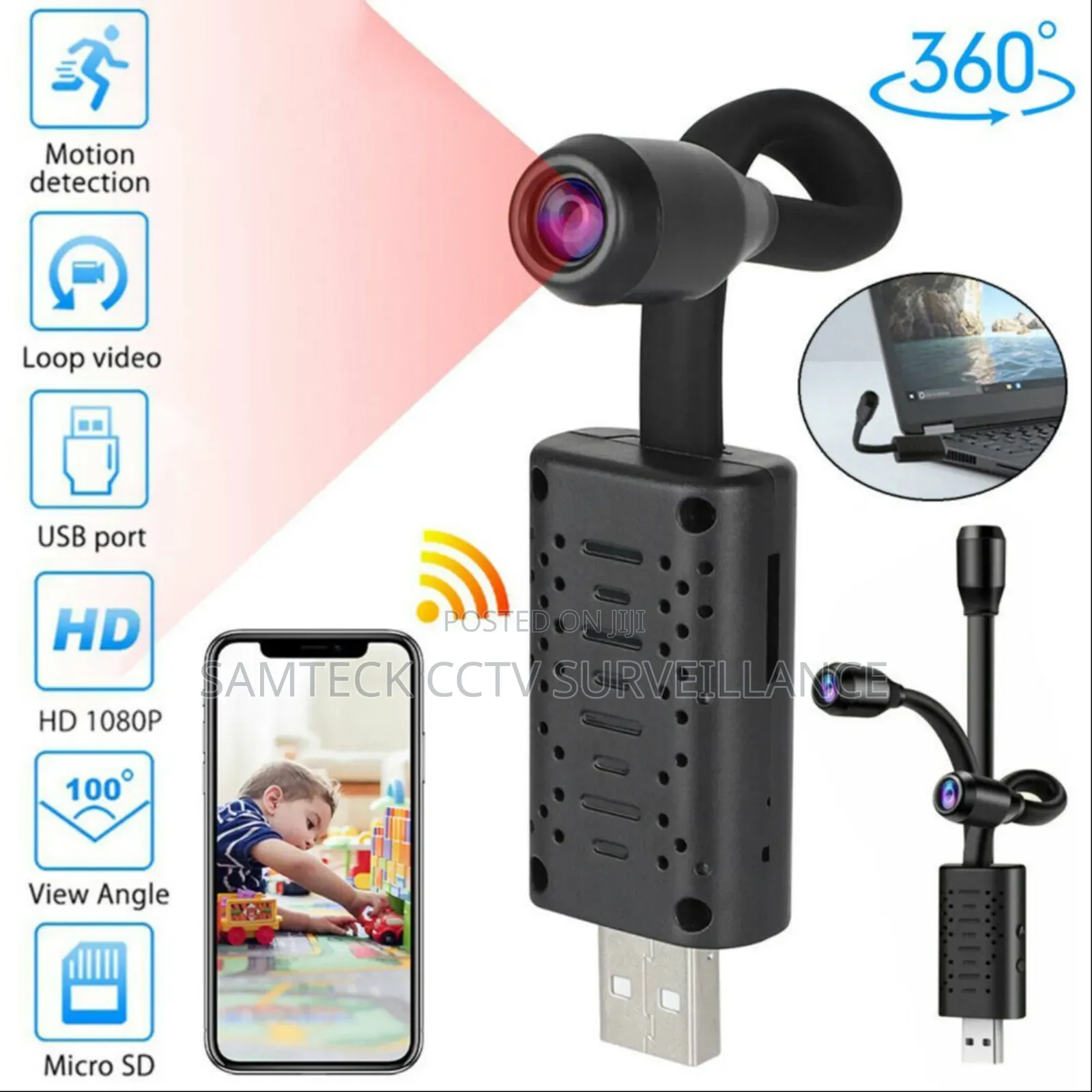 Spy Usb Indoor Hidden Camera