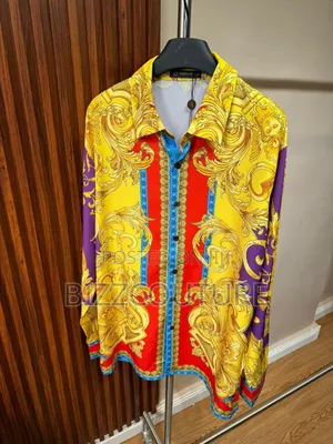 Original Versace Silks Shirts Available in Store