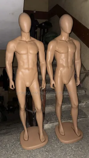 Huge Plastic Male Faceless Display Mannequin