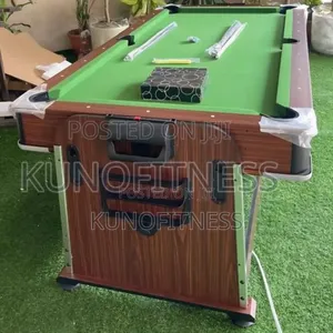 4-in-1 Game Table - Pool, Hockey, Tennis, Dining - Space Saver