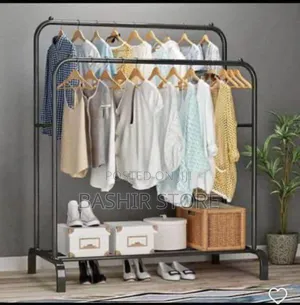 Double Pole Clothes Hanger.
