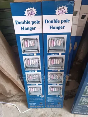 Double Pole Clothes Hanger.