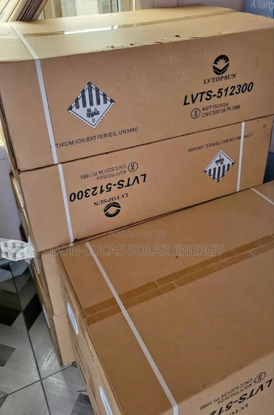 LVTS 15kwh Lithium Ion Battery