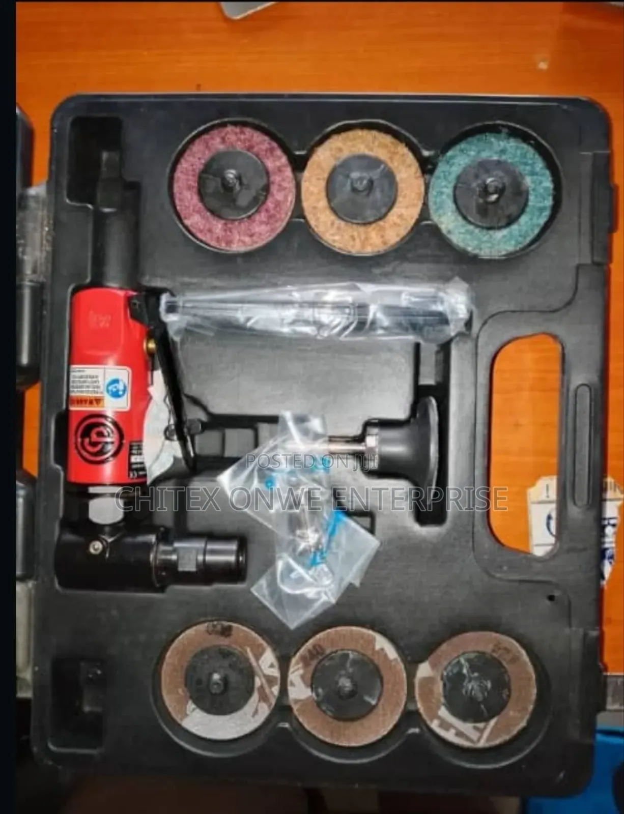 Angle Die Grinder Tool Kit / Pneumatic Mini Air Angle Die Grinder Kit.