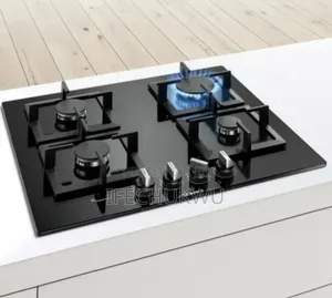 Original Bosch 10mm Tempered Glass Top Inbuilt 4 Burners Gas Cooker