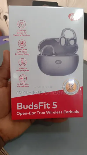 Itel TWS Budsfit 5 Earbuds C-Bridge Design Starry Purple