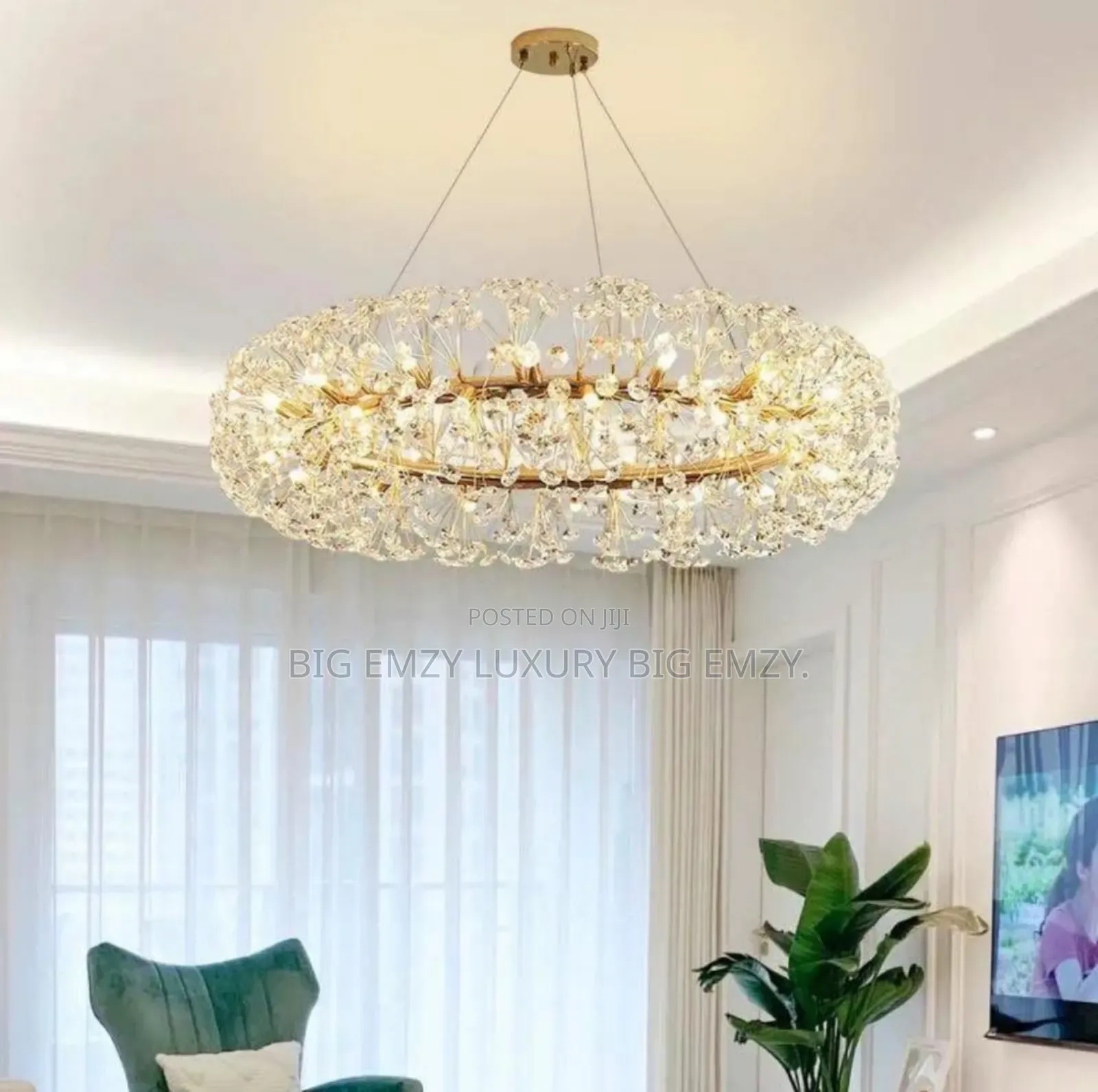 Crystal Chandelier.